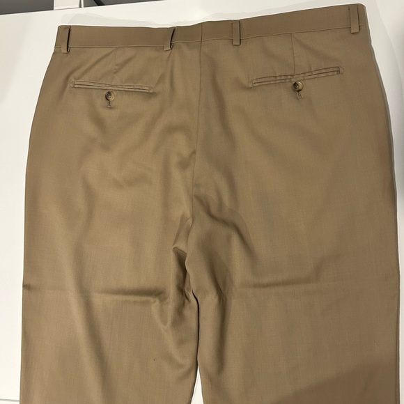 Joseph Abboud 40x33 Tan Dress Pants - Picture 9 of 11